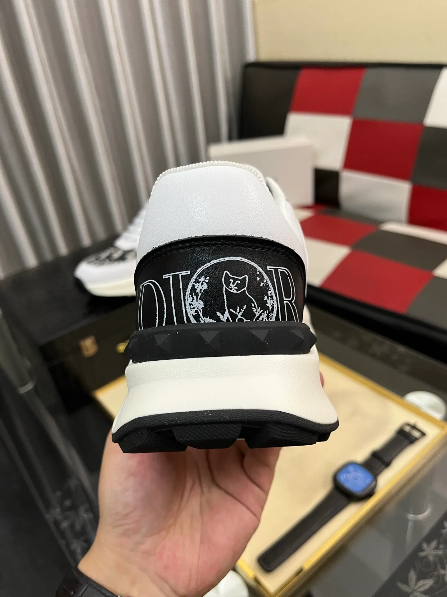 Men's Men's Shoes 💰438⌚️⌚️"Dior DIOR*" latest hot style casual shoes, top brand [seduce] luxury~purchase, top~quality. [Strong] The upper is made of imported breathable cowhide with material ➕ breathable sheepskin feet (•) and fine workmanship. Code number: 38-444️⃣Colors available